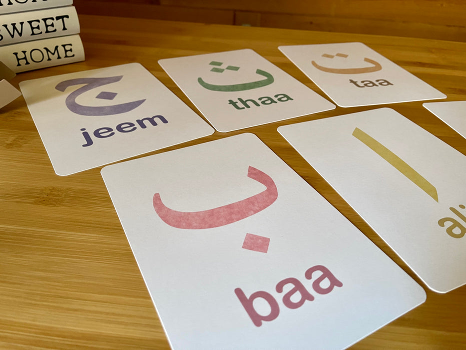 Arabic Alphabet Flashcards