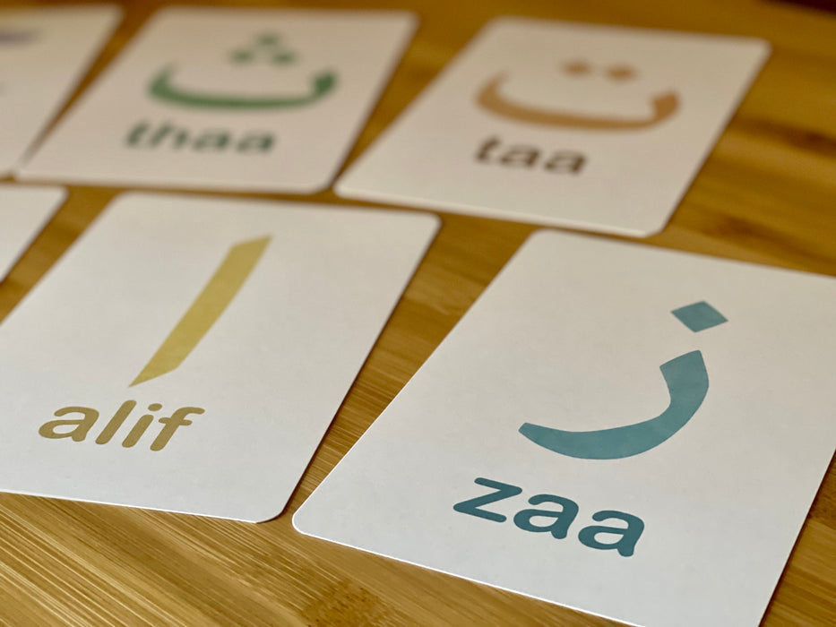 Arabic Alphabet Flashcards