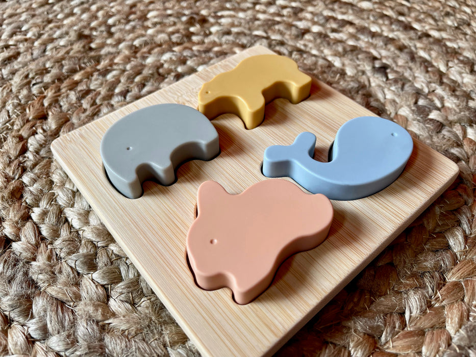 Silicone Baby Puzzle