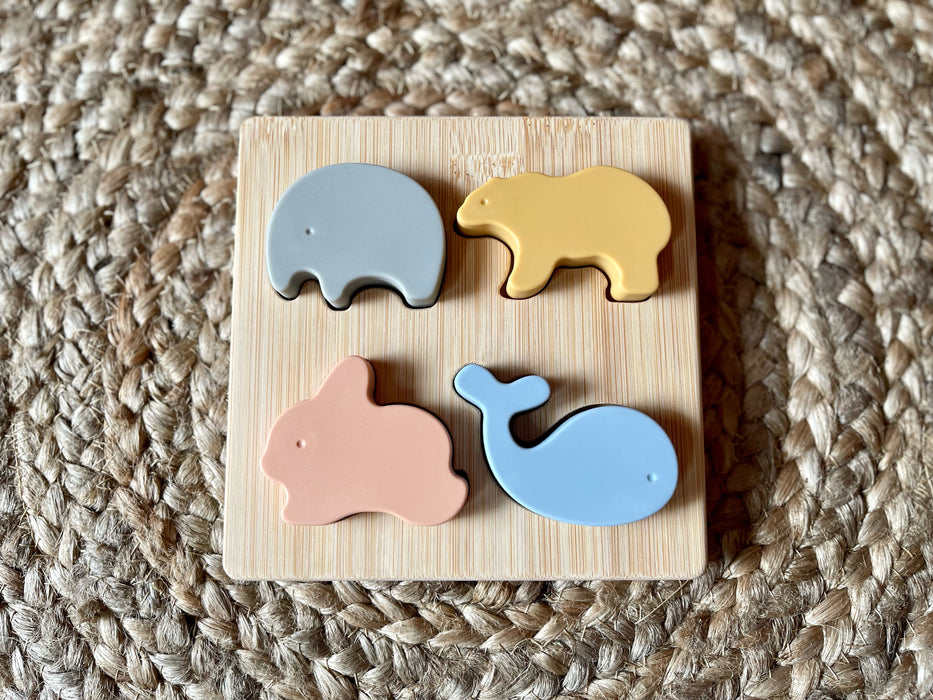 Silicone Baby Puzzle