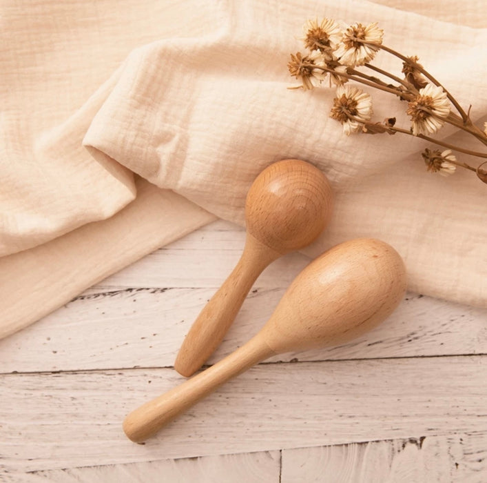 Wooden Maracas