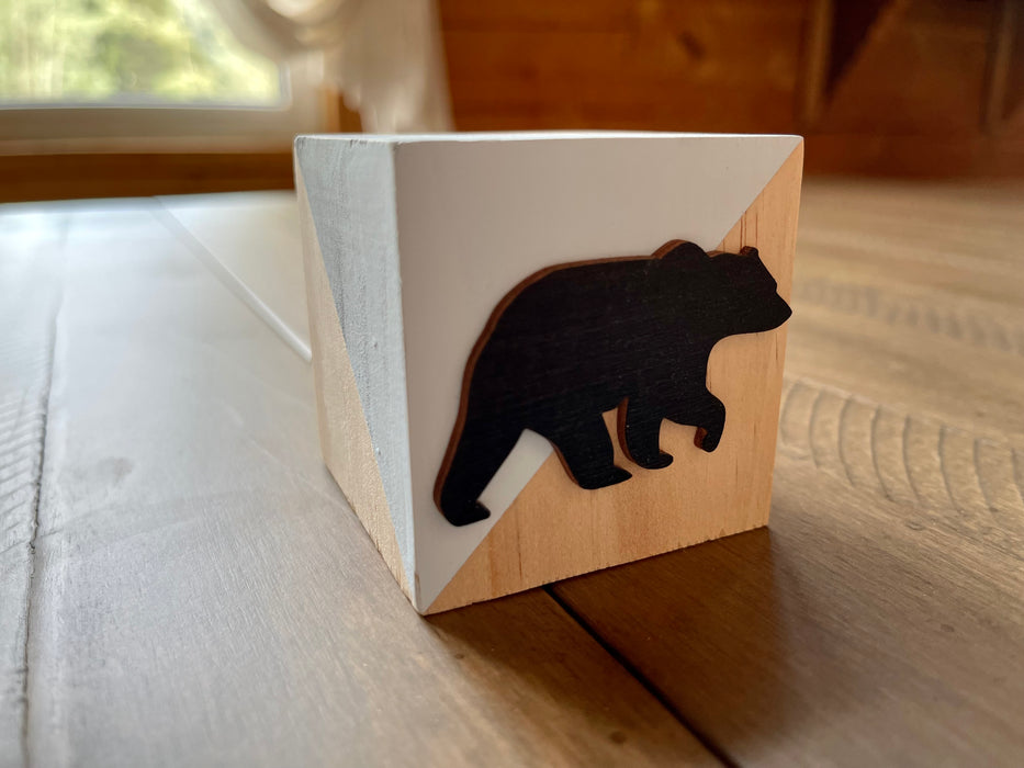 Nordic Wooden Blocks Decor