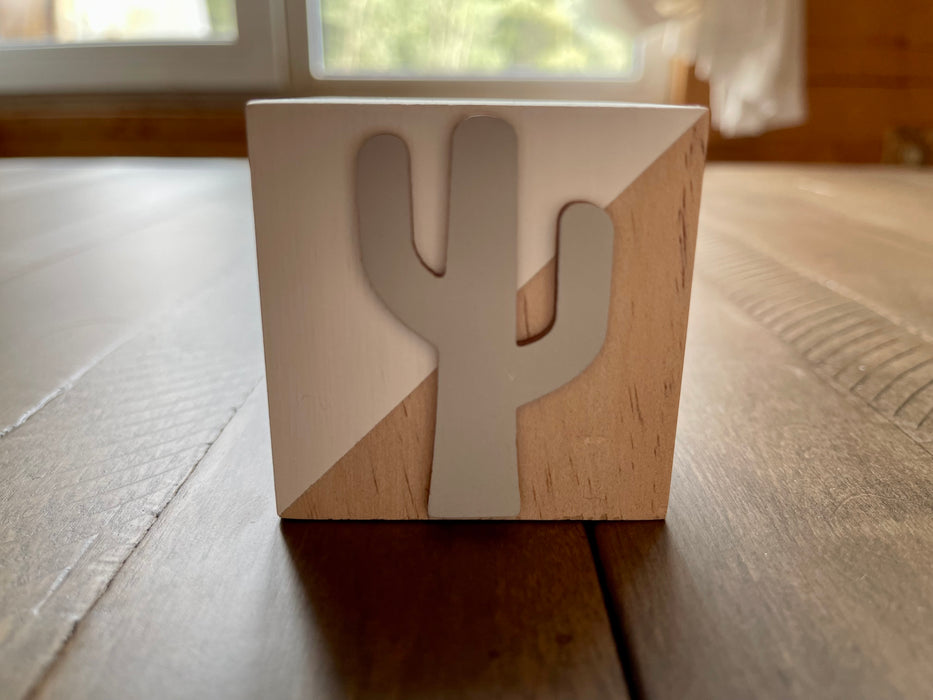 Nordic Wooden Blocks Decor